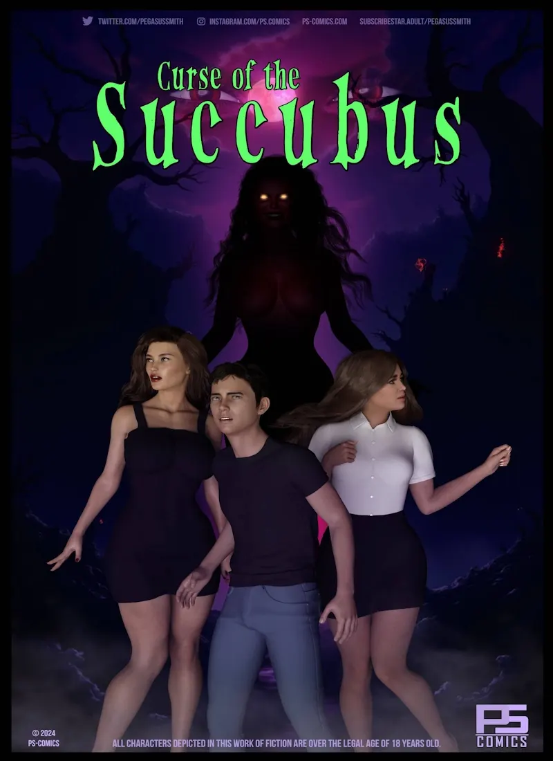 Curse of the Succubus [Pegasus Smith] porn comic cover by Pegasus smith