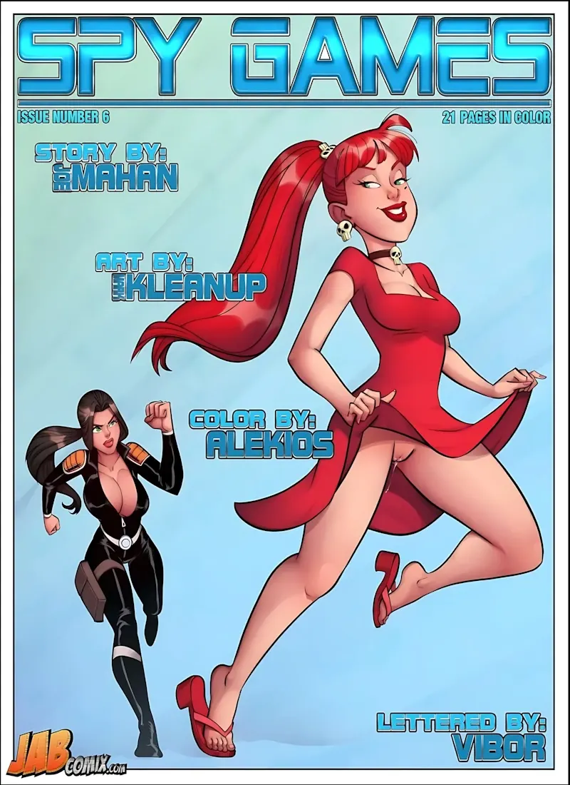 Spy Games [Jabcomix] porn comic cover by JABComix