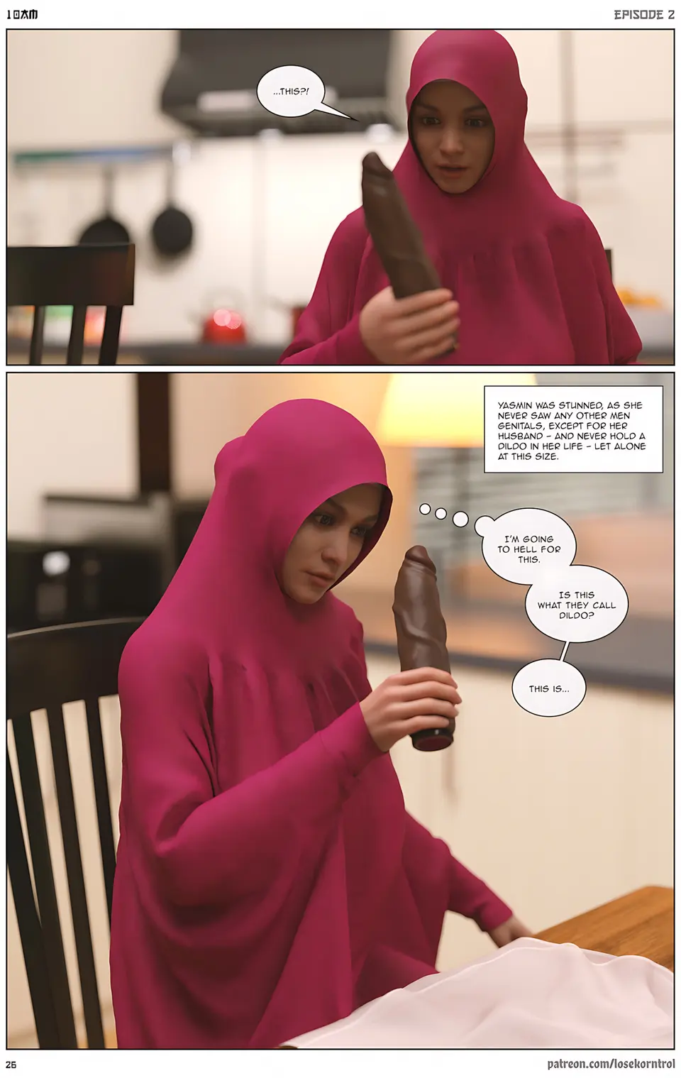 10AM [LoseKorntrol] porn comic — Season 1, Chapter 2, page 26