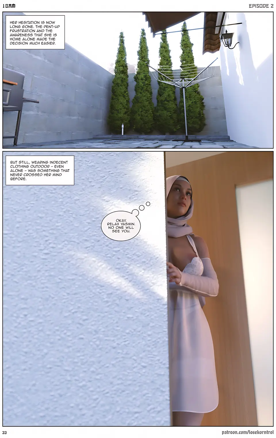 10AM [LoseKorntrol] porn comic — Season 1, Chapter 2, page 33