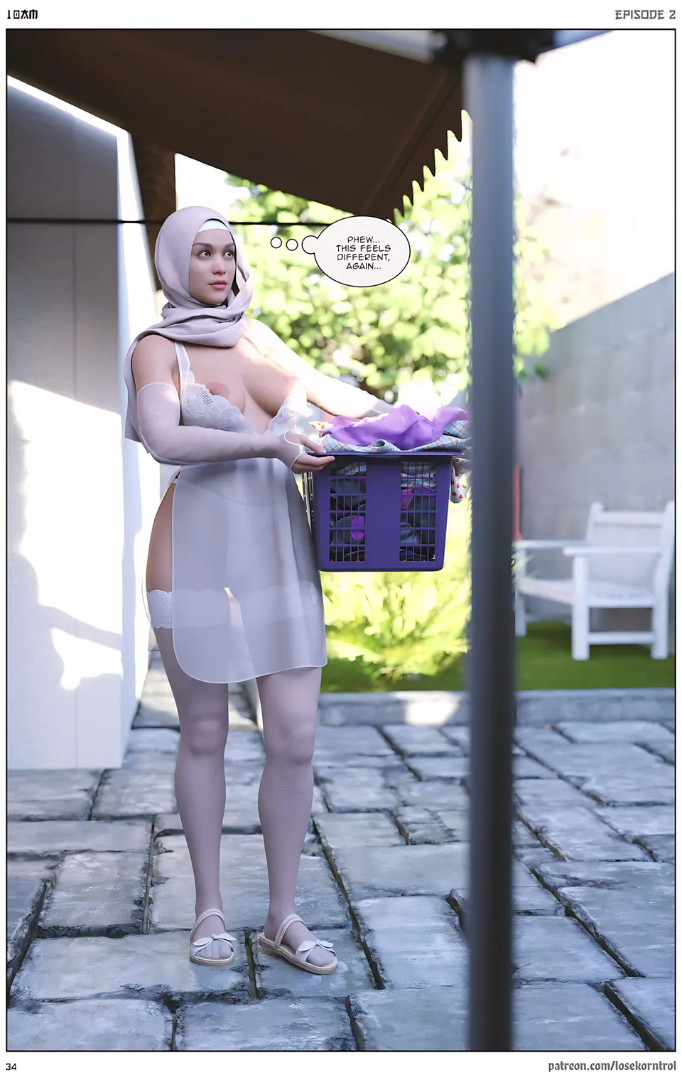 10AM [LoseKorntrol] porn comic — Season 1, Chapter 2, page 34