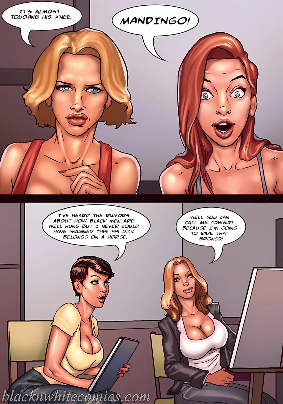 Art Class [BlackNWhiteComics] porn comic — Season 1, Chapter 1, page 6