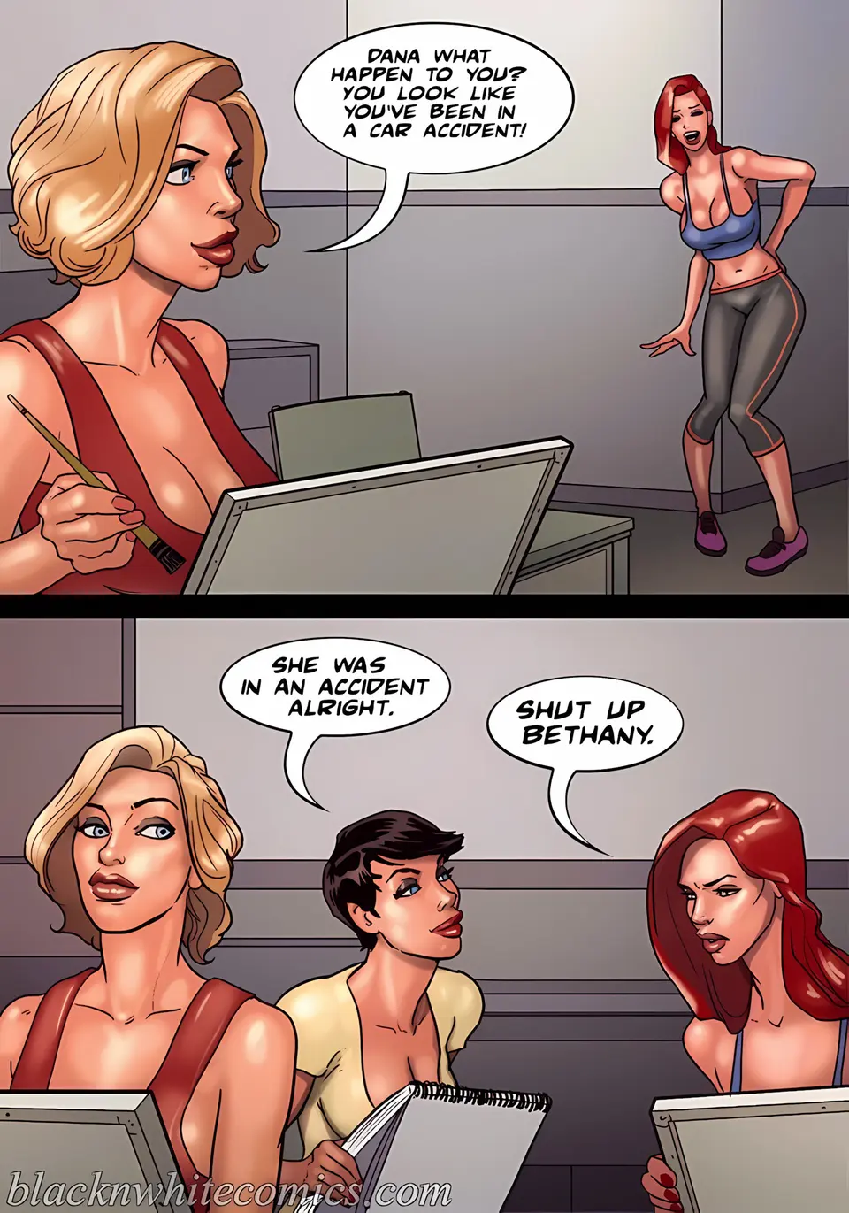 Art Class [BlackNWhiteComics] porn comic — Season 1, Chapter 1, page 39