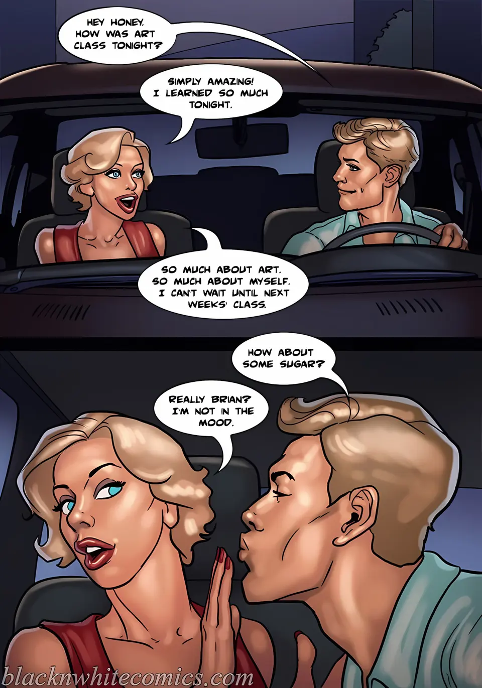 Art Class [BlackNWhiteComics] porn comic — Season 1, Chapter 1, page 99