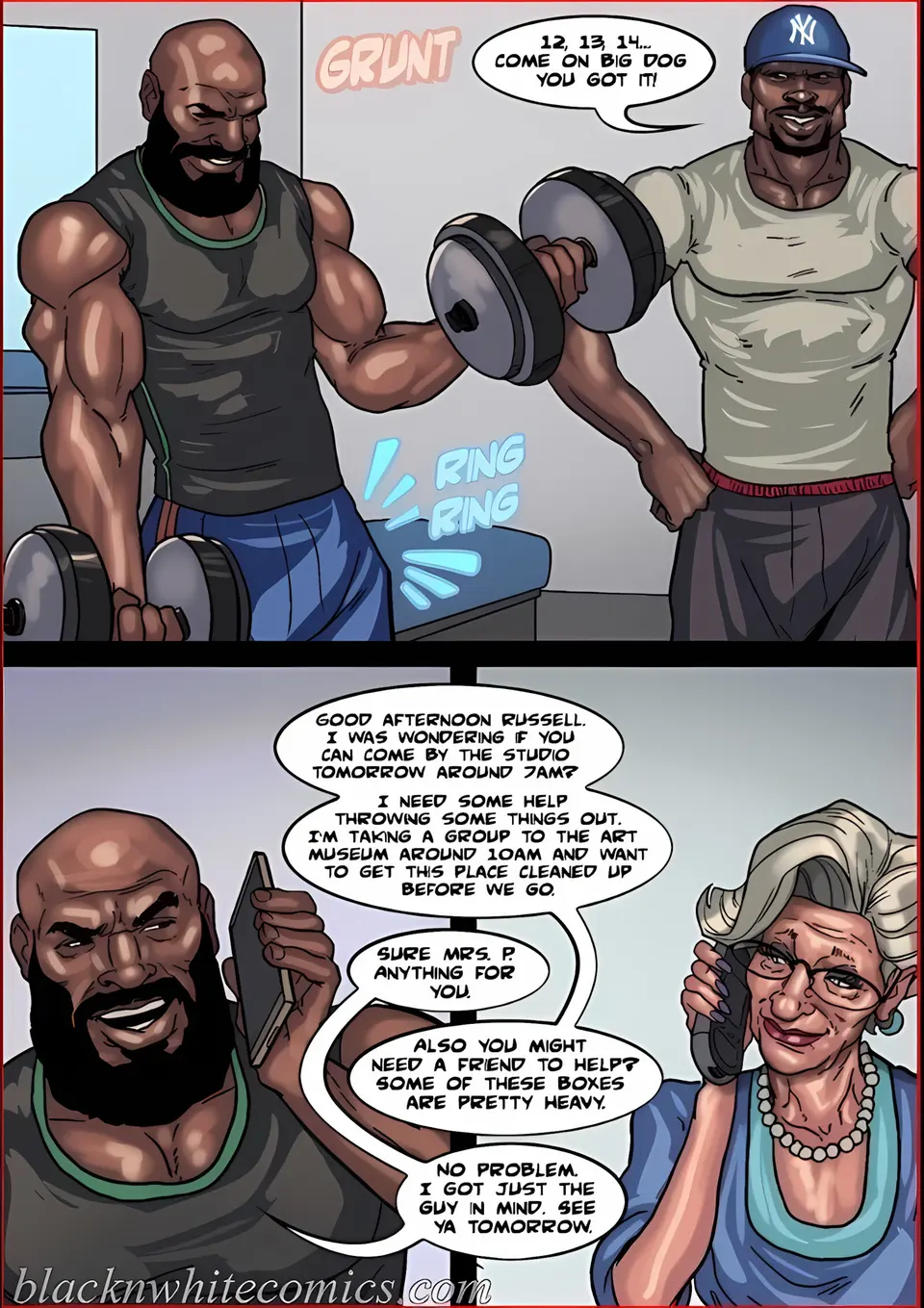 Art Class [BlackNWhiteComics] porn comic — Season 1, Chapter 2, page 2