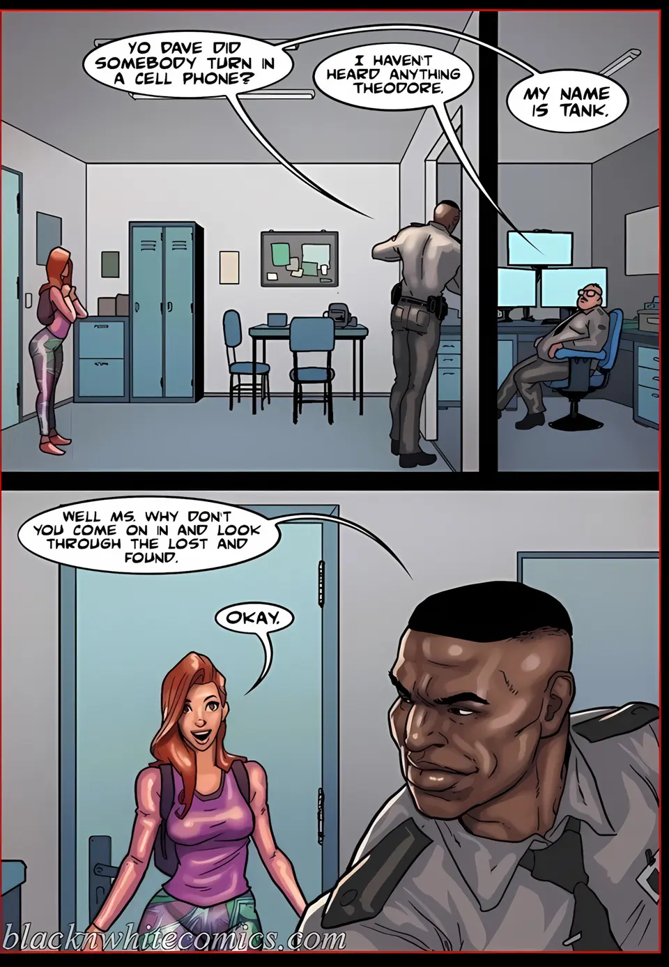 Art Class [BlackNWhiteComics] porn comic — Season 1, Chapter 2, page 105