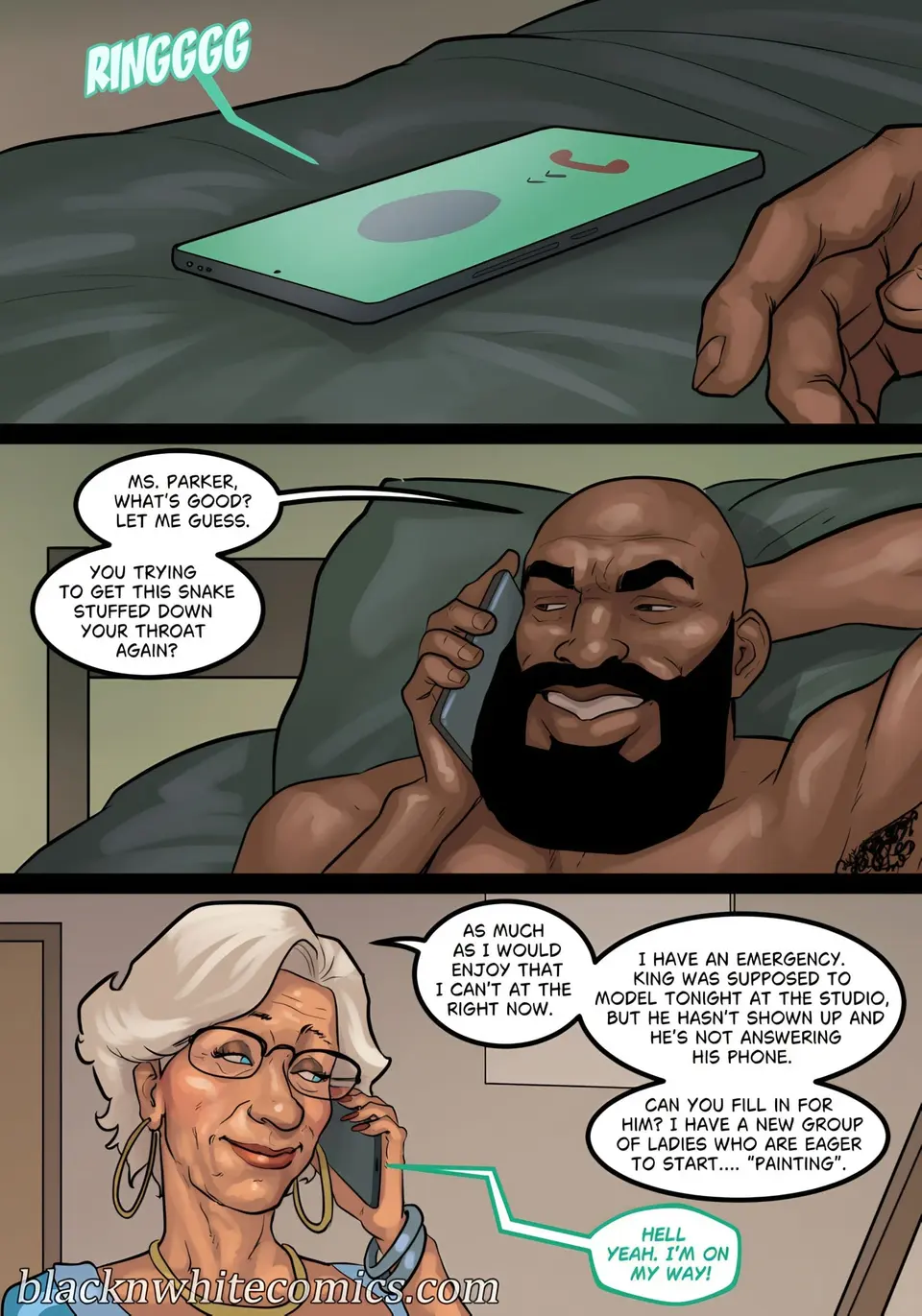 Art Class [BlackNWhiteComics] porn comic — Season 1, Chapter 3, page 3