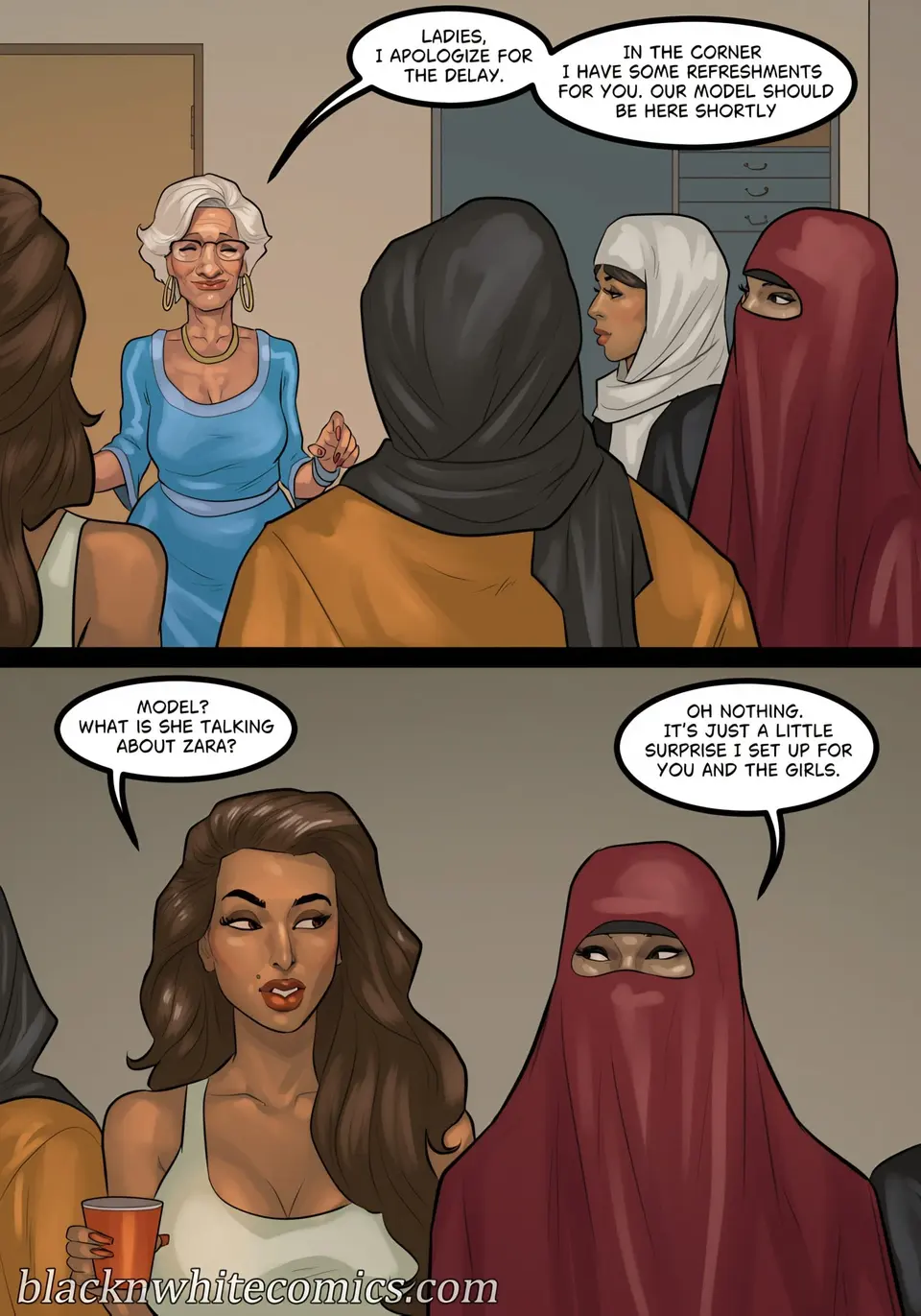 Art Class [BlackNWhiteComics] porn comic — Season 1, Chapter 3, page 4