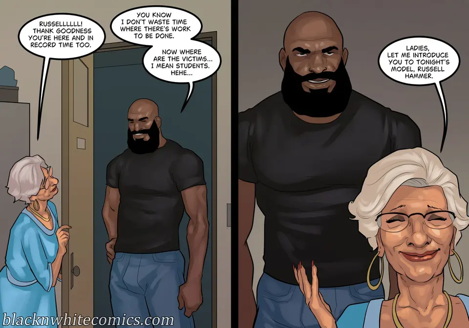 Art Class [BlackNWhiteComics] porn comic — Season 1, Chapter 3, page 5