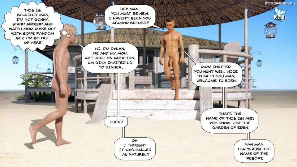 Au Naturel [Pegasus Smit] porn comic — Season 1, Chapter 9, page 60