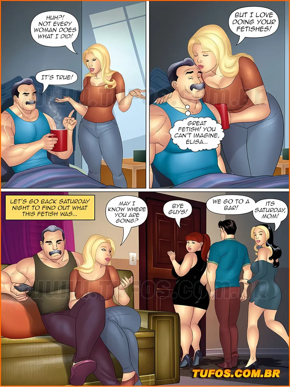 Aunt, Cousins And Co. 11-20 [Tufos] porn comic — Season 1, Chapter 4, page 3