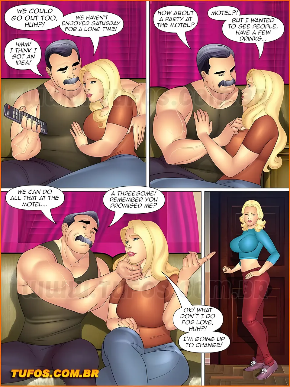Aunt, Cousins And Co. 11-20 [Tufos] porn comic — Season 1, Chapter 4, page 4