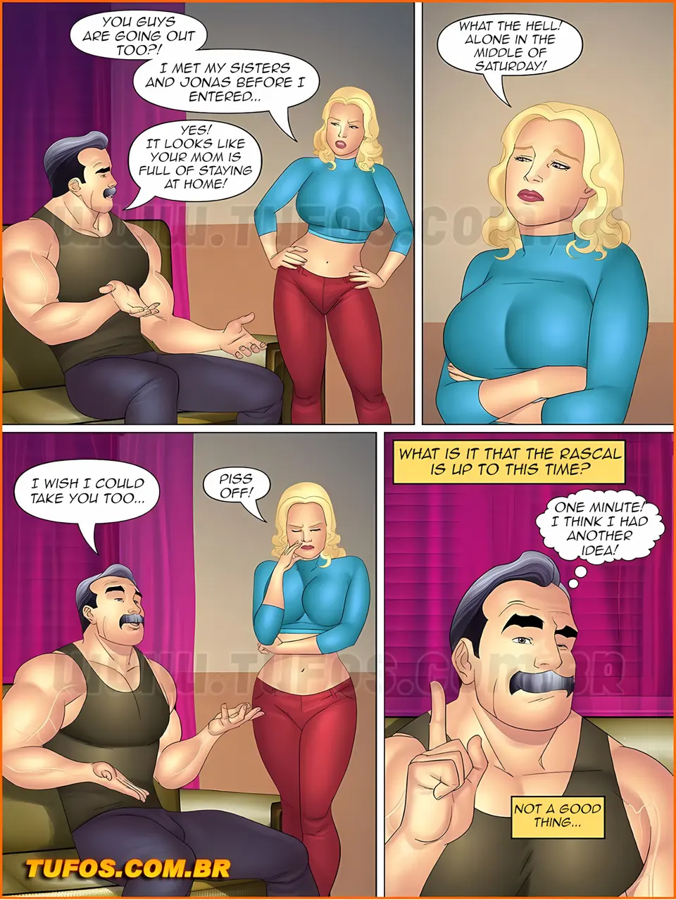 Aunt, Cousins And Co. 11-20 [Tufos] porn comic — Season 1, Chapter 4, page 5