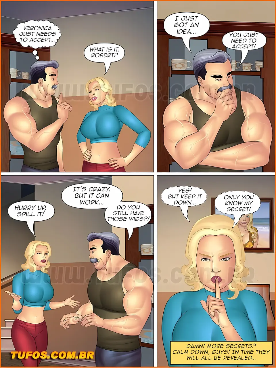 Aunt, Cousins And Co. 11-20 [Tufos] porn comic — Season 1, Chapter 4, page 6