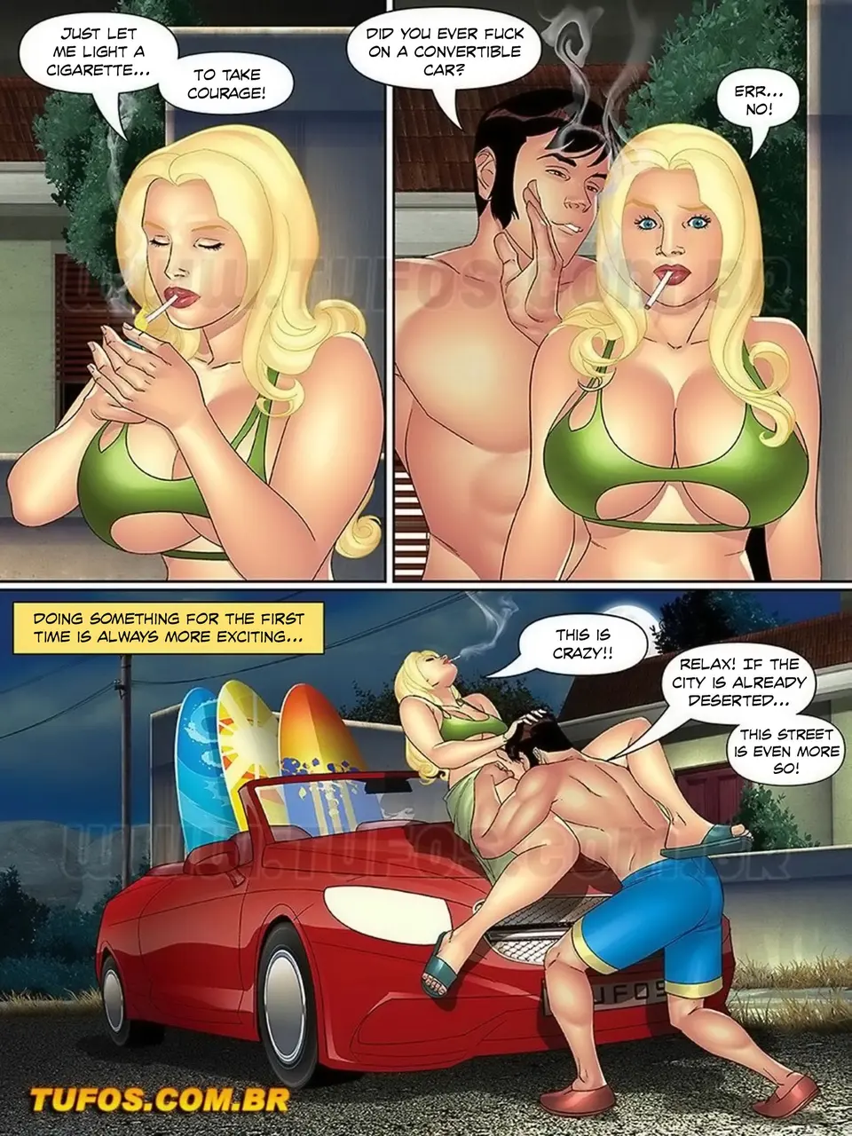 Aunt, Cousins And Co. 21-30 [Tufos] porn comic — Season 1, Chapter 10, page 9
