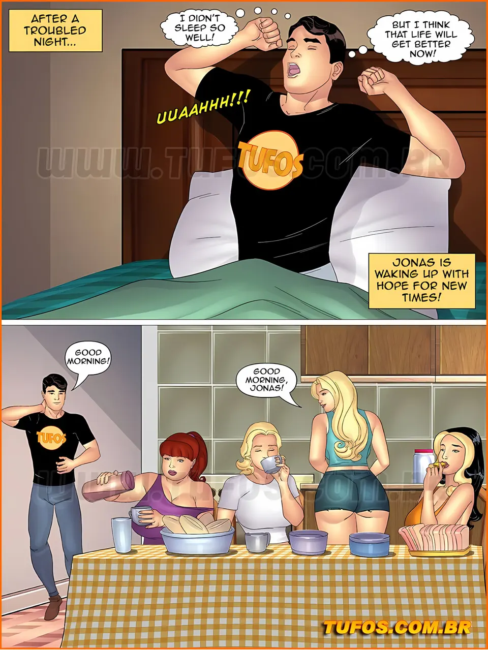 Aunt, Cousins And Co. 21-30 [Tufos] porn comic — Season 1, Chapter 2, page 2