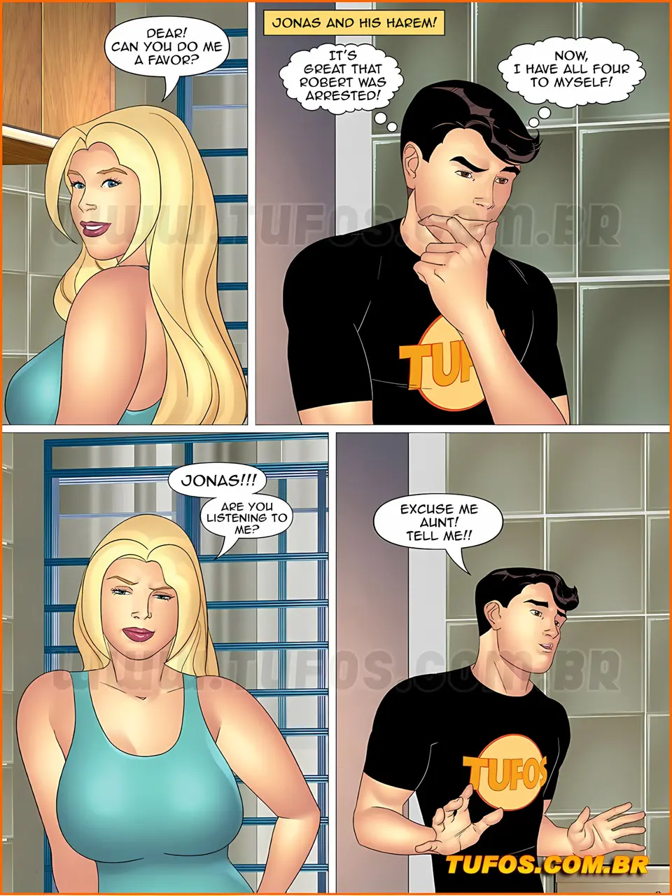 Aunt, Cousins And Co. 21-30 [Tufos] porn comic — Season 1, Chapter 2, page 3