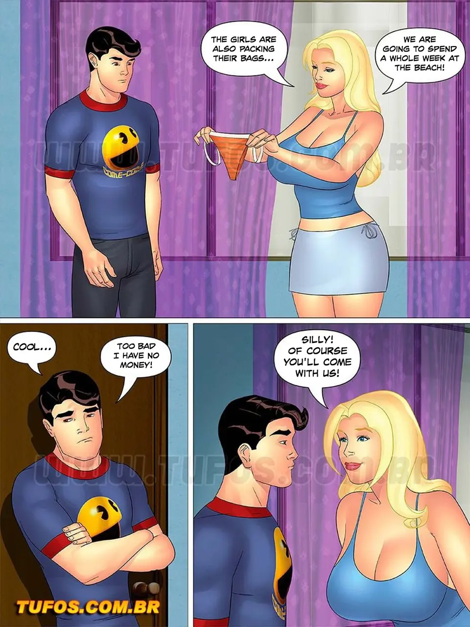 Aunt, Cousins And Co. 21-30 [Tufos] porn comic — Season 1, Chapter 5, page 3