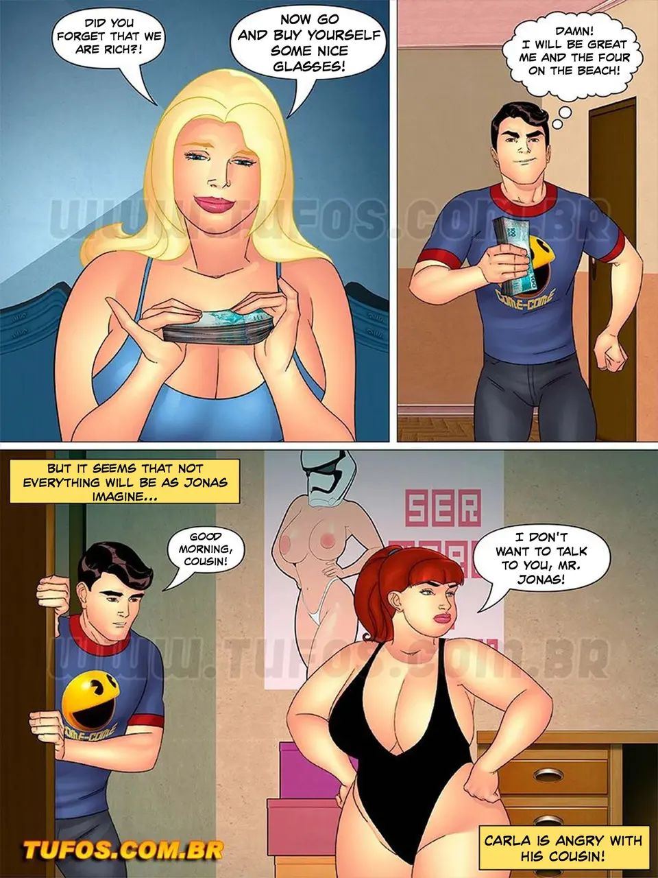 Aunt, Cousins And Co. 21-30 [Tufos] porn comic — Season 1, Chapter 5, page 4