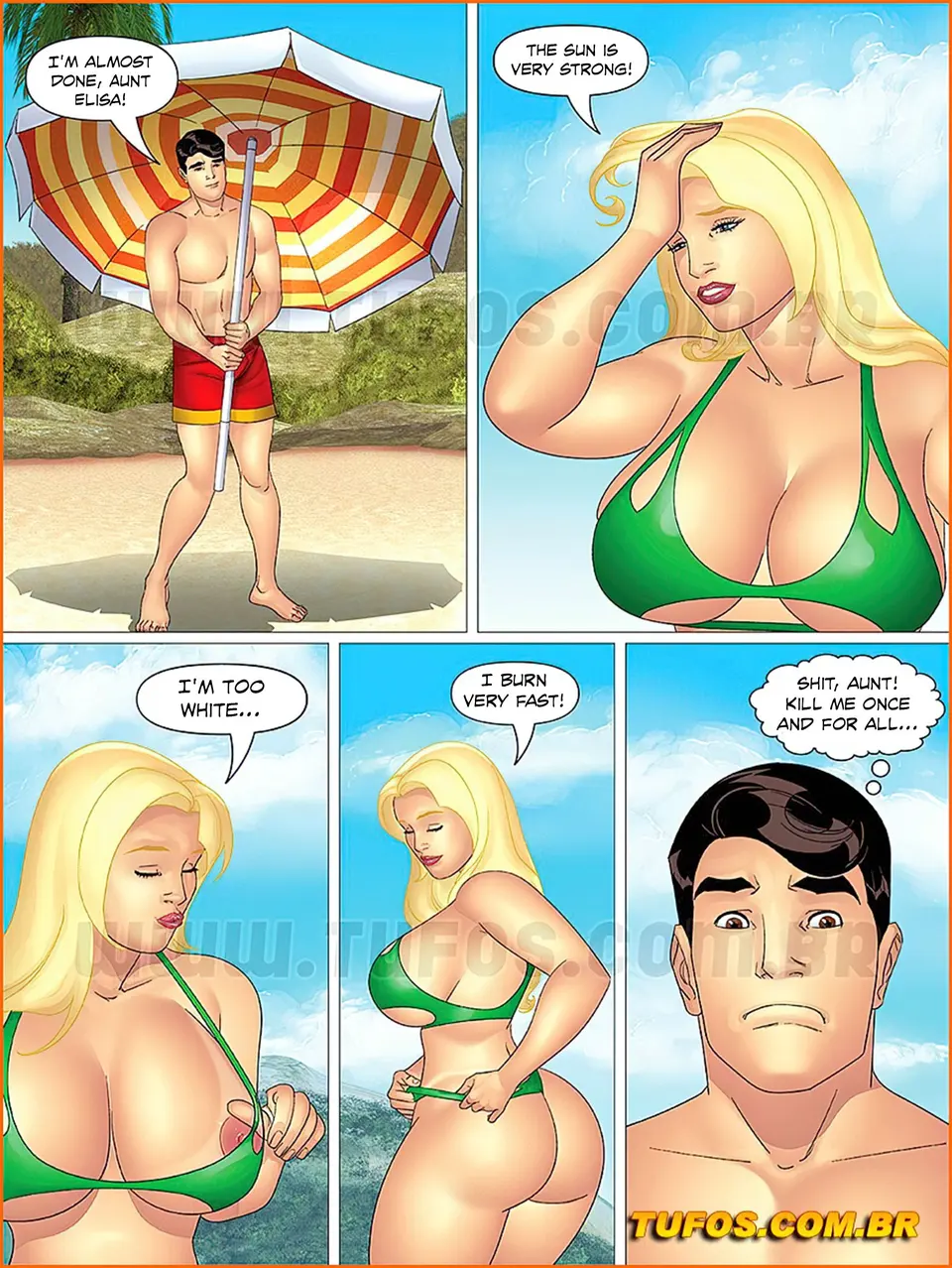 Aunt, Cousins And Co. 21-30 [Tufos] porn comic — Season 1, Chapter 6, page 5
