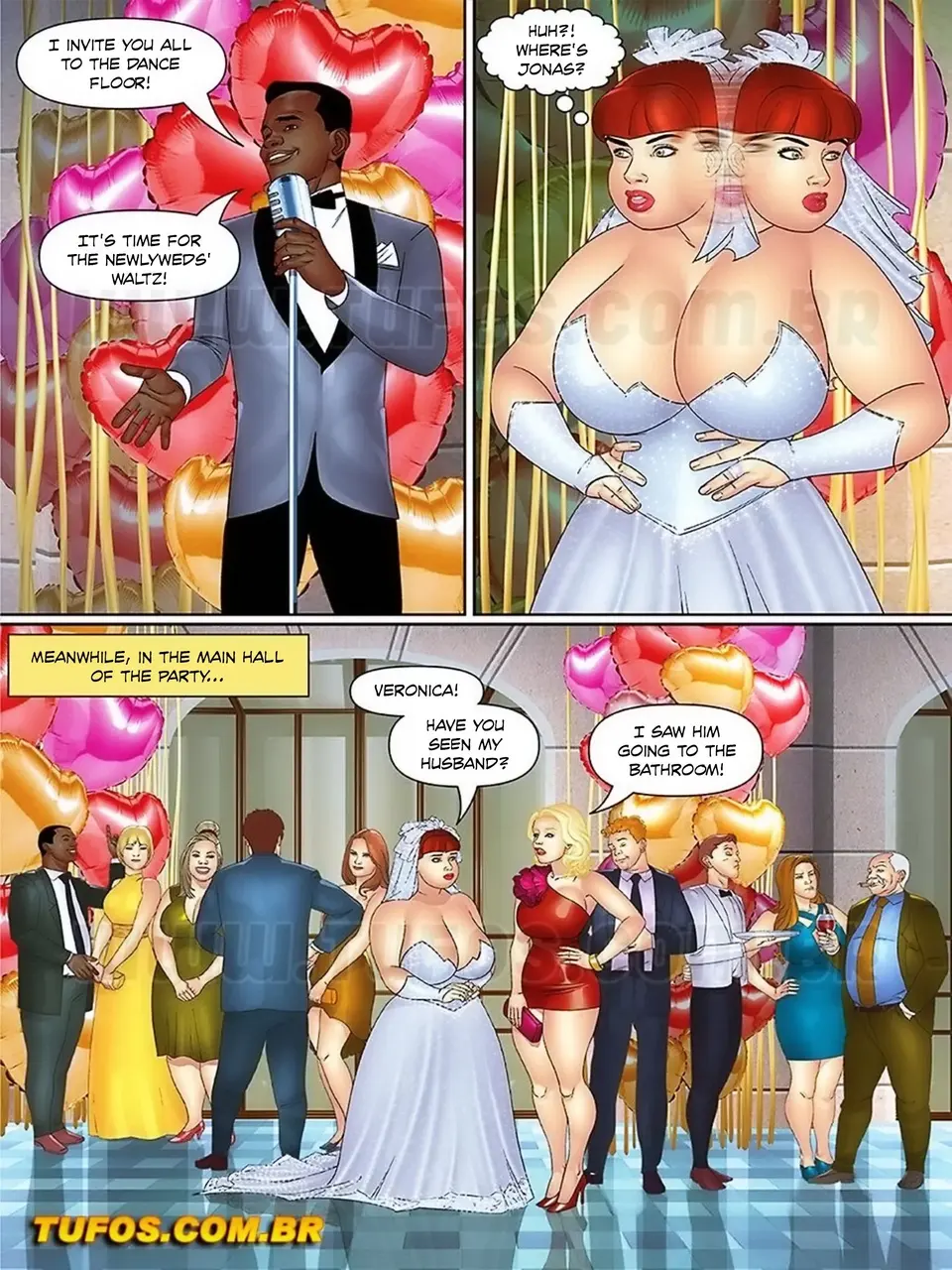 Aunt, Cousins And Co. 31-40 [Tufos] porn comic — Season 1, Chapter 10, page 12