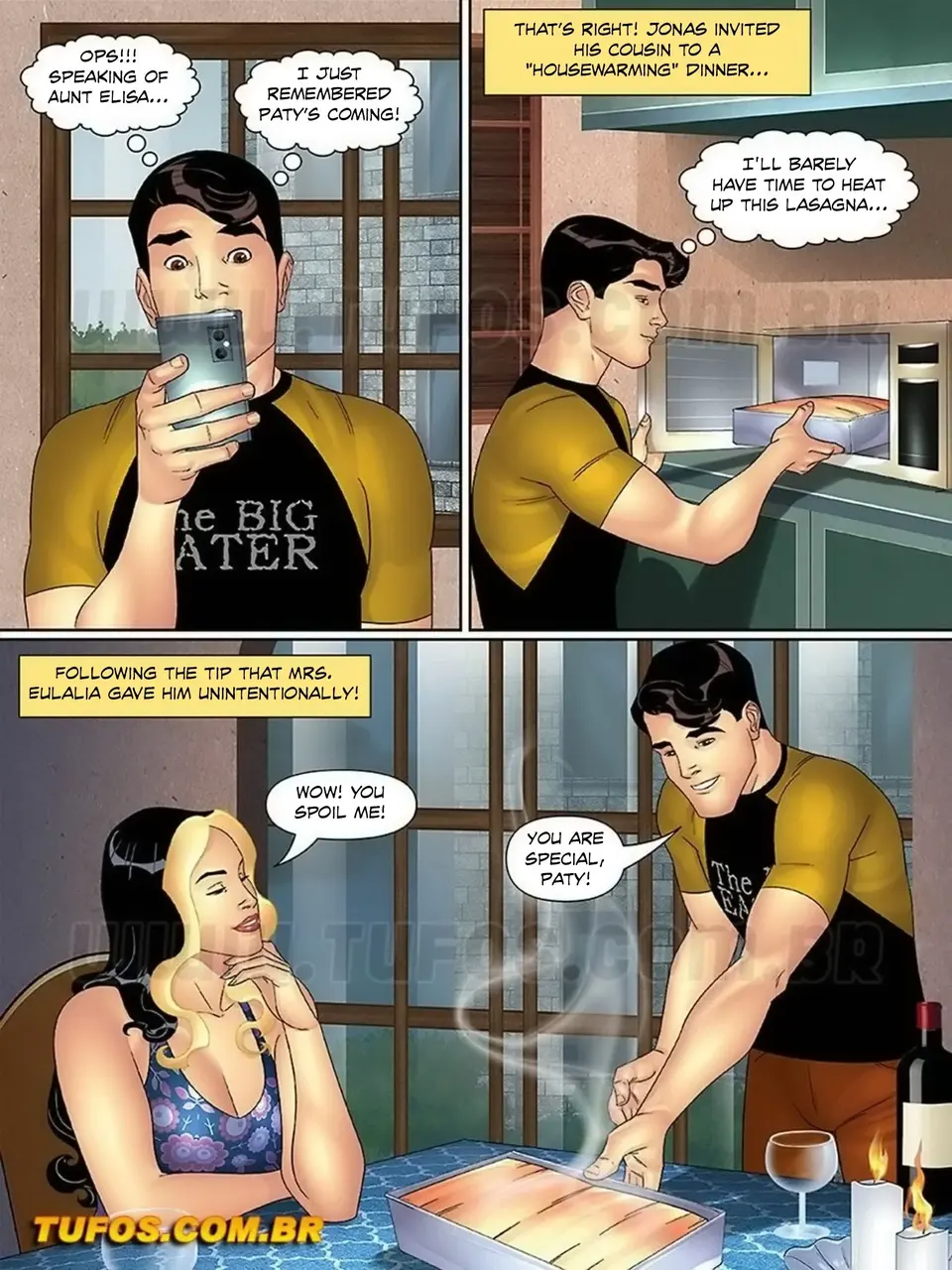 Aunt, Cousins And Co. 31-40 [Tufos] porn comic — Season 1, Chapter 4, page 3