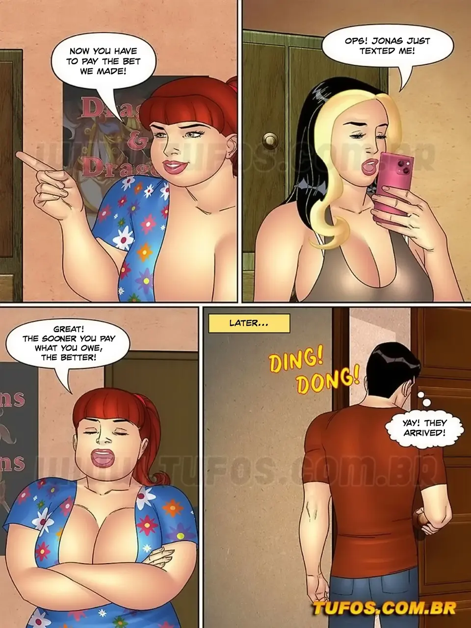 Aunt, Cousins And Co. 31-40 [Tufos] porn comic — Season 1, Chapter 5, page 3
