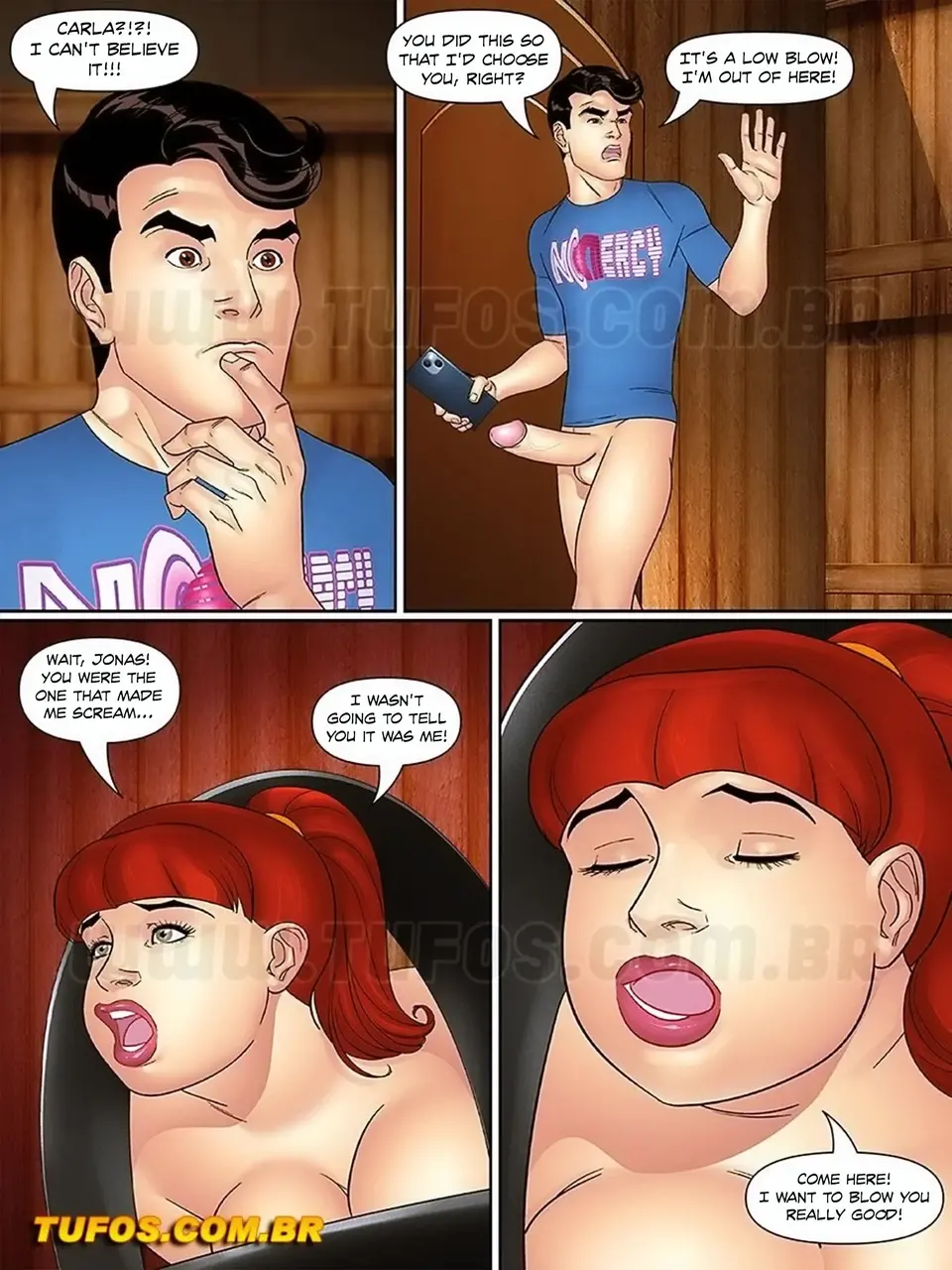 Aunt, Cousins And Co. 31-40 [Tufos] porn comic — Season 1, Chapter 9, page 17