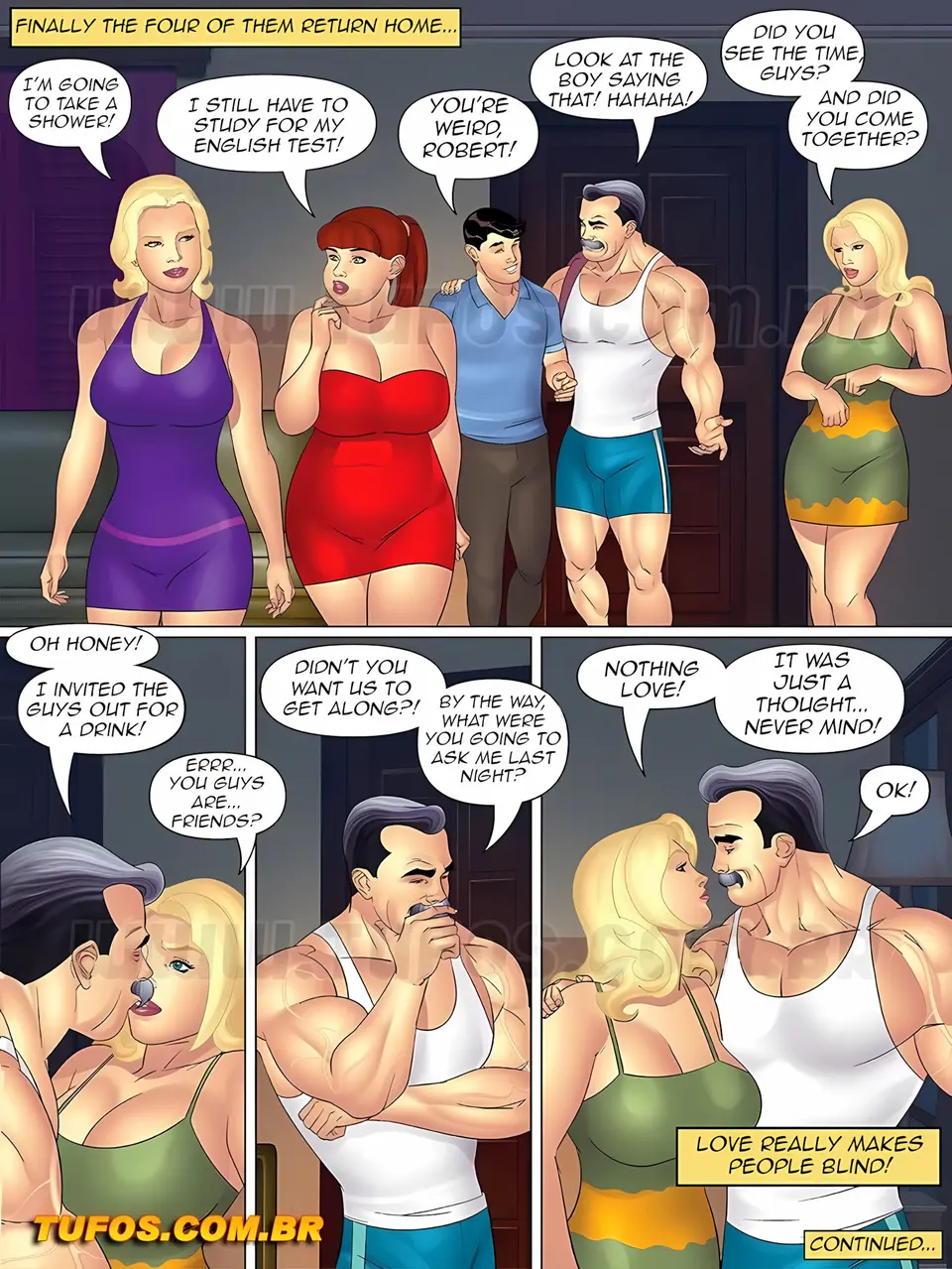 Aunt, Cousins And Co. [Tufos] porn comic — Season 1, Chapter 10, page 18