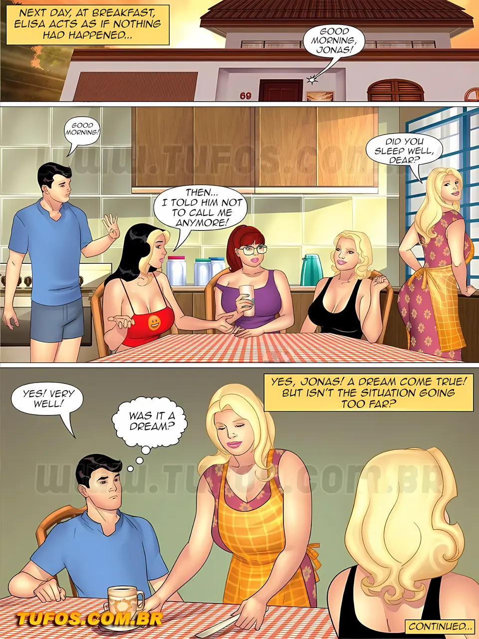 Aunt, Cousins And Co. [Tufos] porn comic — Season 1, Chapter 4, page 13