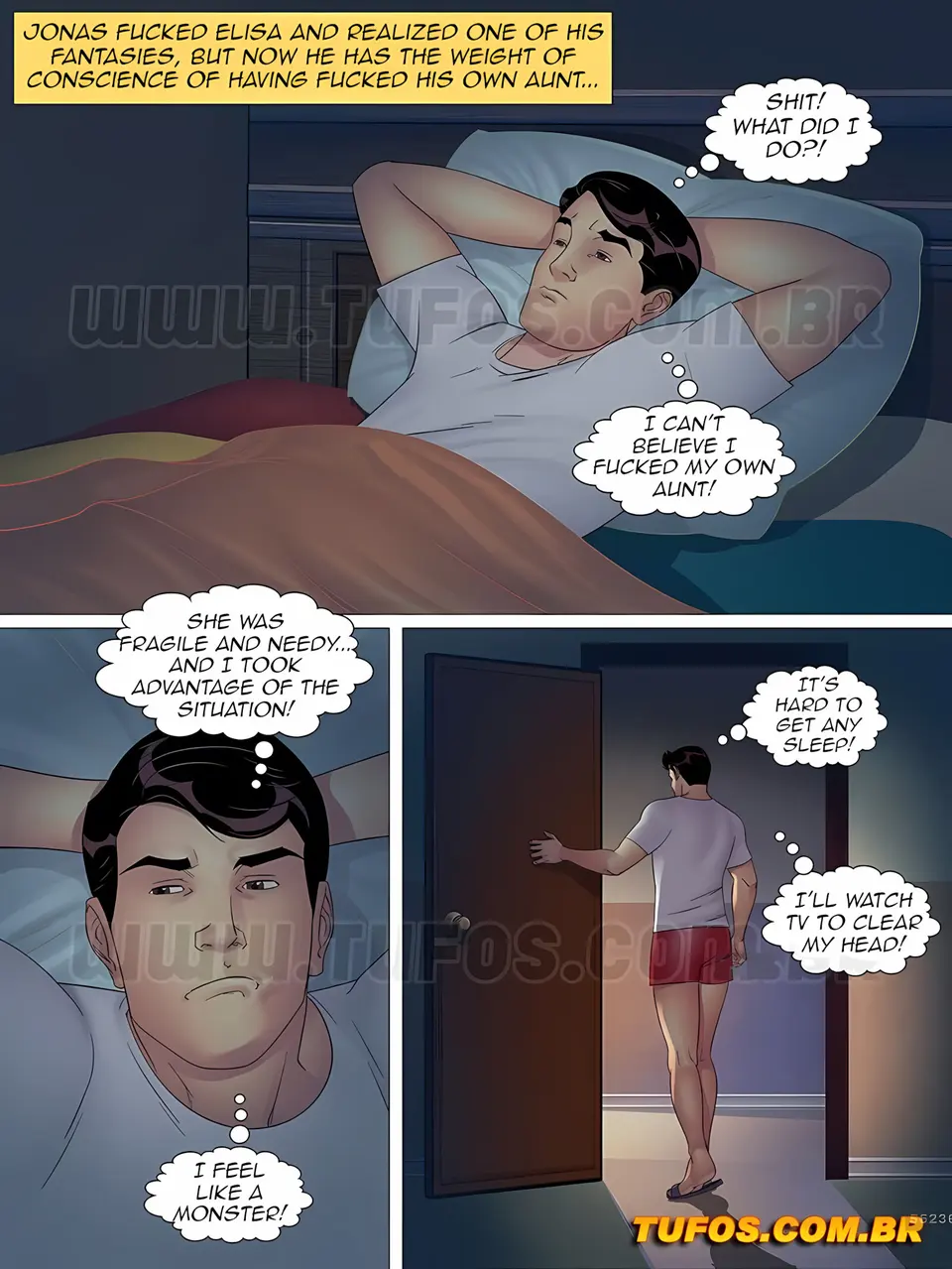 Aunt, Cousins And Co. [Tufos] porn comic — Season 1, Chapter 5, page 2