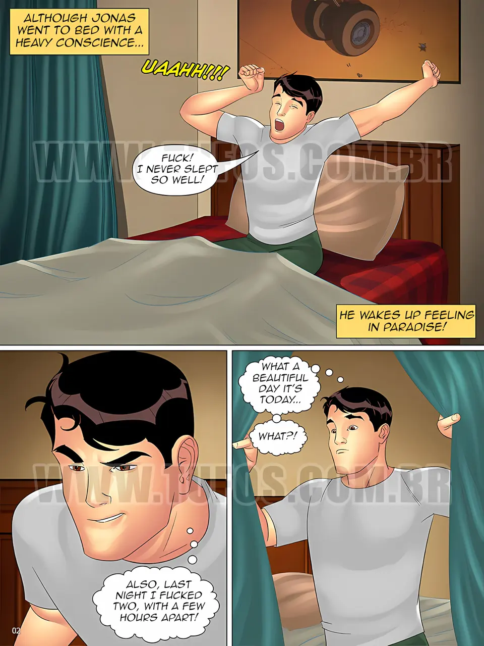 Aunt, Cousins And Co. [Tufos] porn comic — Season 1, Chapter 7, page 2