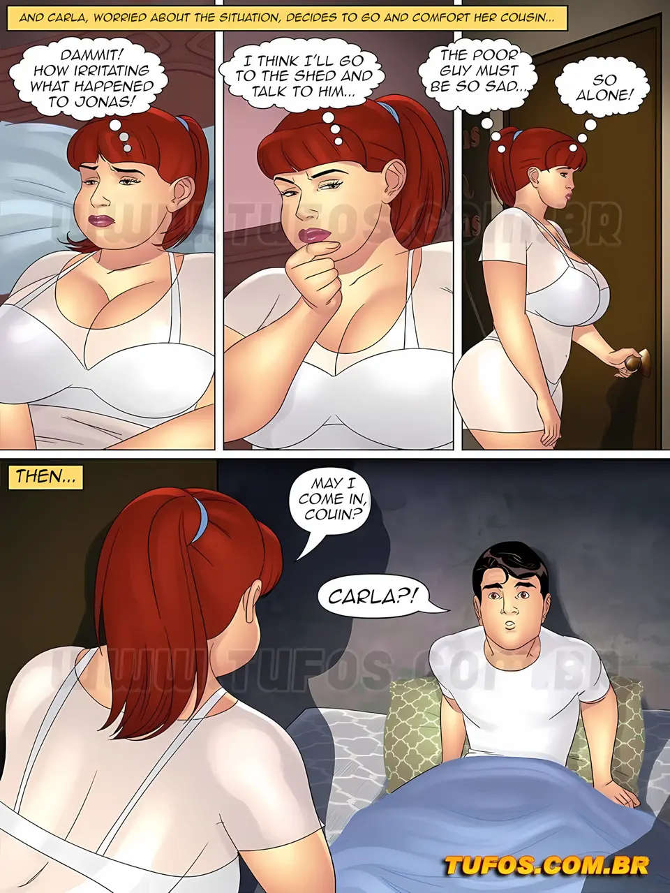 Aunt, Cousins And Co. [Tufos] porn comic — Season 1, Chapter 8, page 8
