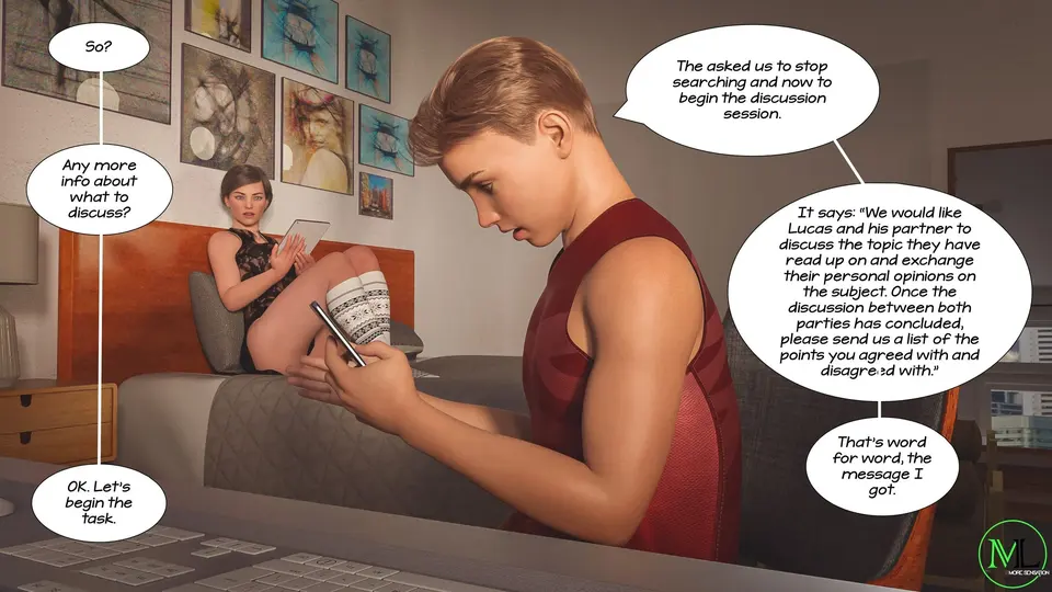 Breaking Boundaries [MandoLogica] porn comic — Season 1, Chapter 3, page 124
