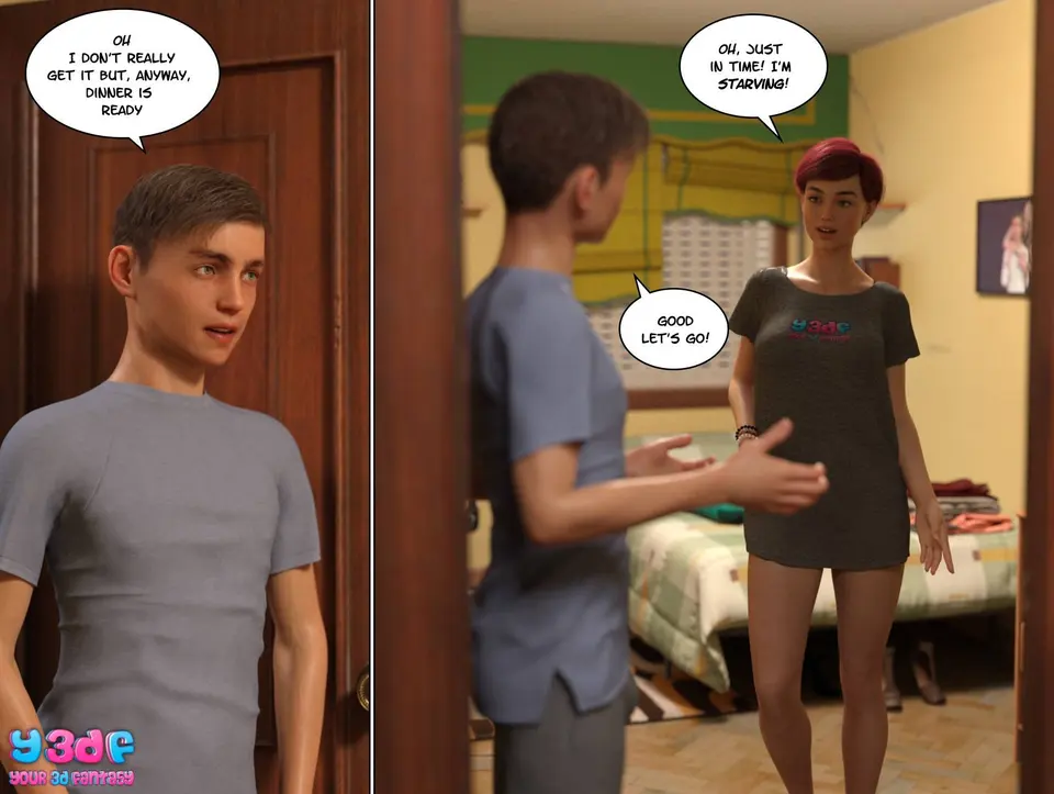 Circle [Y3DF] porn comic — Season 1, Chapter 6, page 32