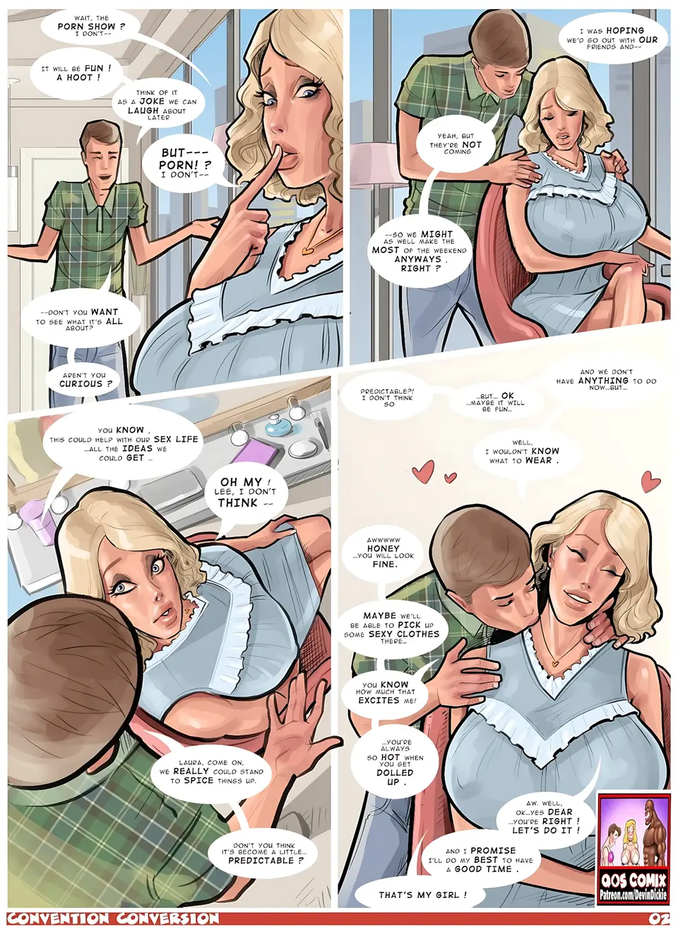 Convention Conversion [Devin Dickie] porn comic — Season 1, Chapter 1, page 3