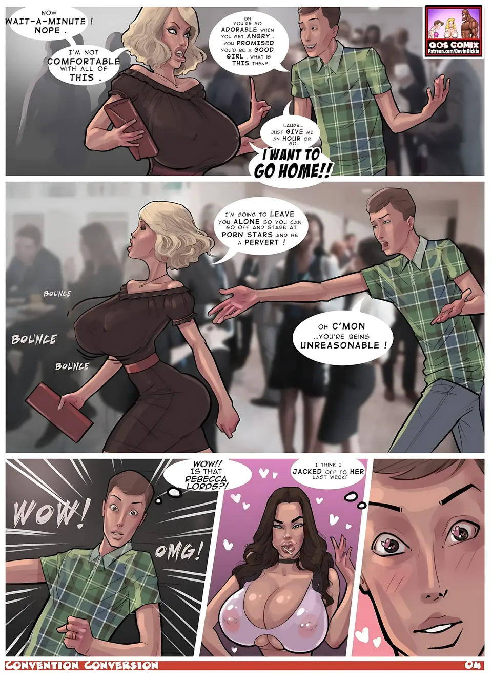 Convention Conversion [Devin Dickie] porn comic — Season 1, Chapter 1, page 5