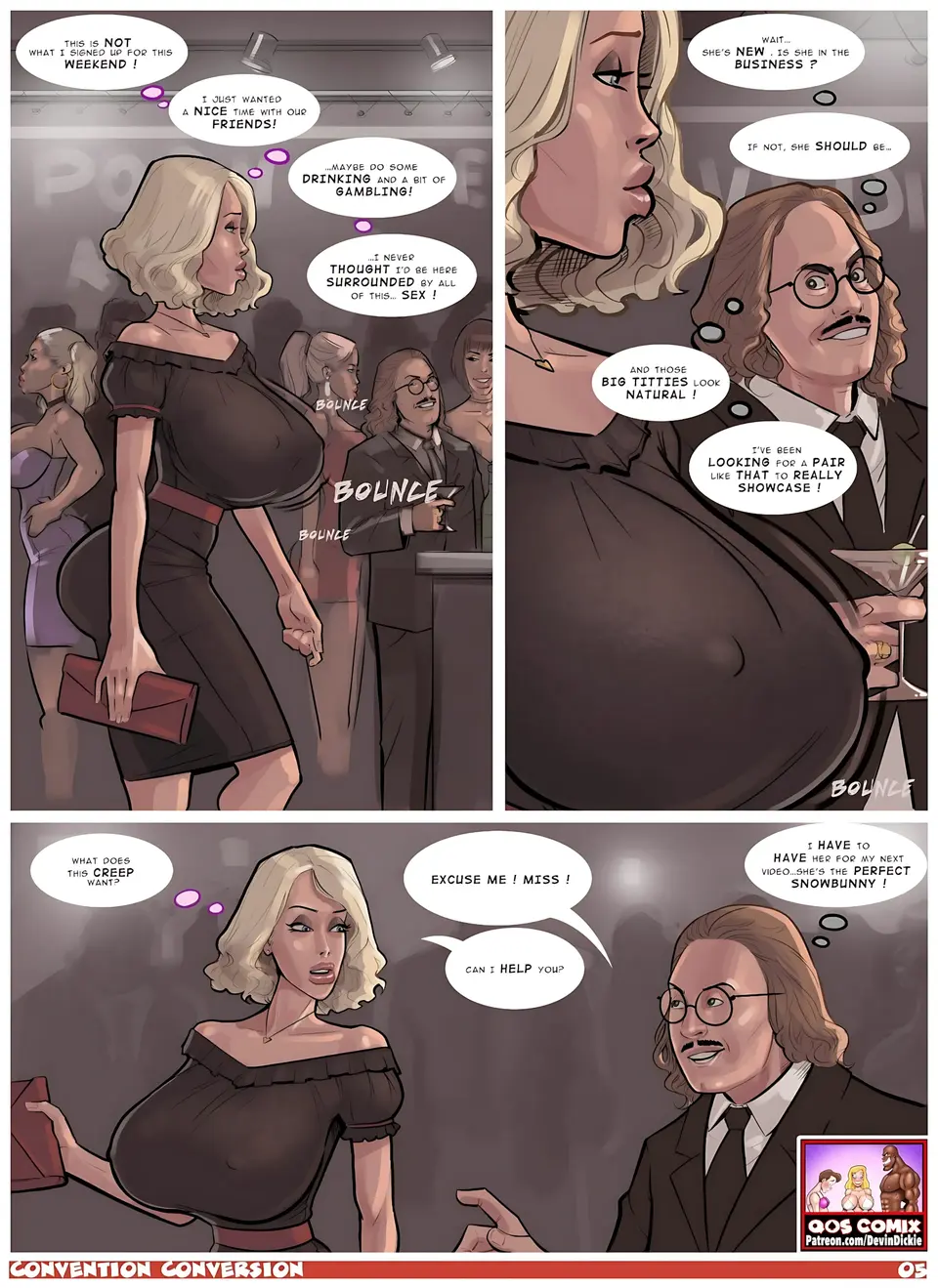 Convention Conversion [Devin Dickie] porn comic — Season 1, Chapter 1, page 6