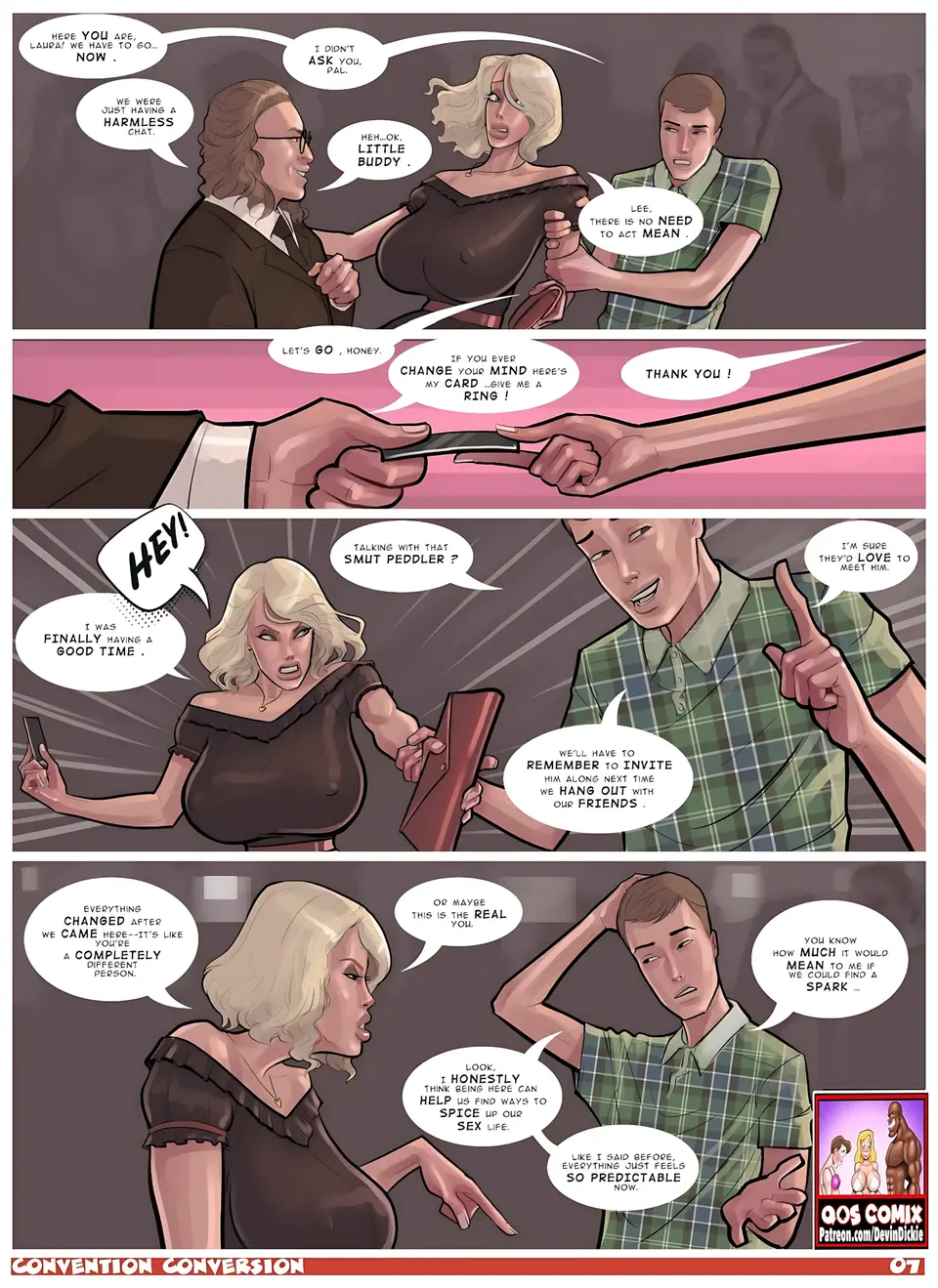 Convention Conversion [Devin Dickie] porn comic — Season 1, Chapter 1, page 8