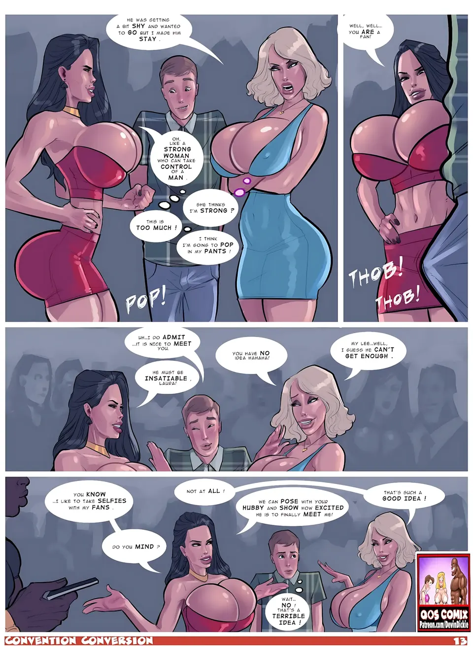 Convention Conversion [Devin Dickie] porn comic — Season 1, Chapter 1, page 14