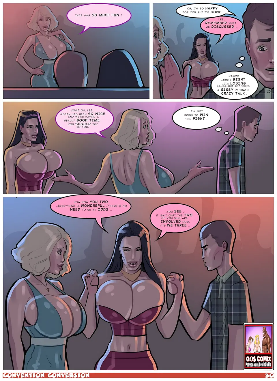 Convention Conversion [Devin Dickie] porn comic — Season 1, Chapter 1, page 31