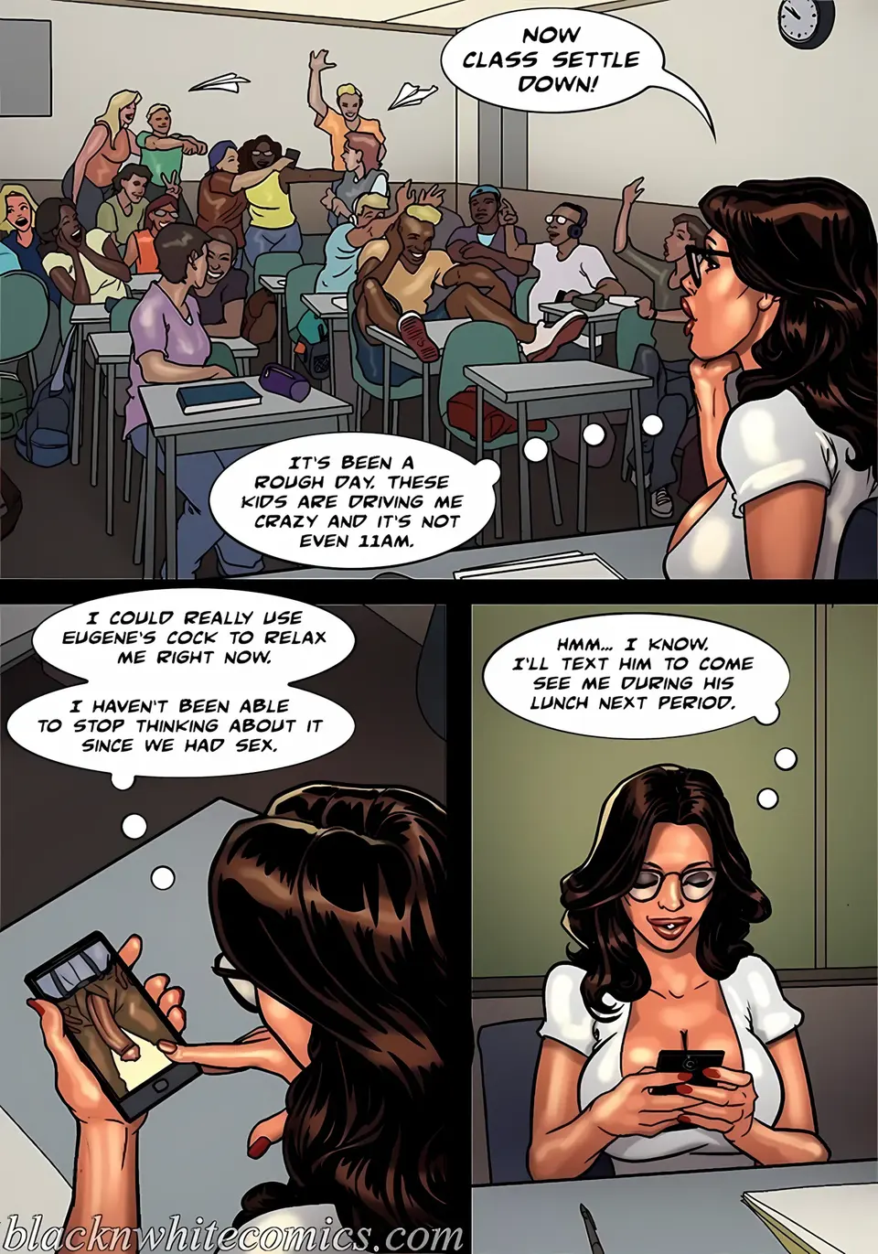 Detention [Yair] porn comic — Season 1, Chapter 2, page 2