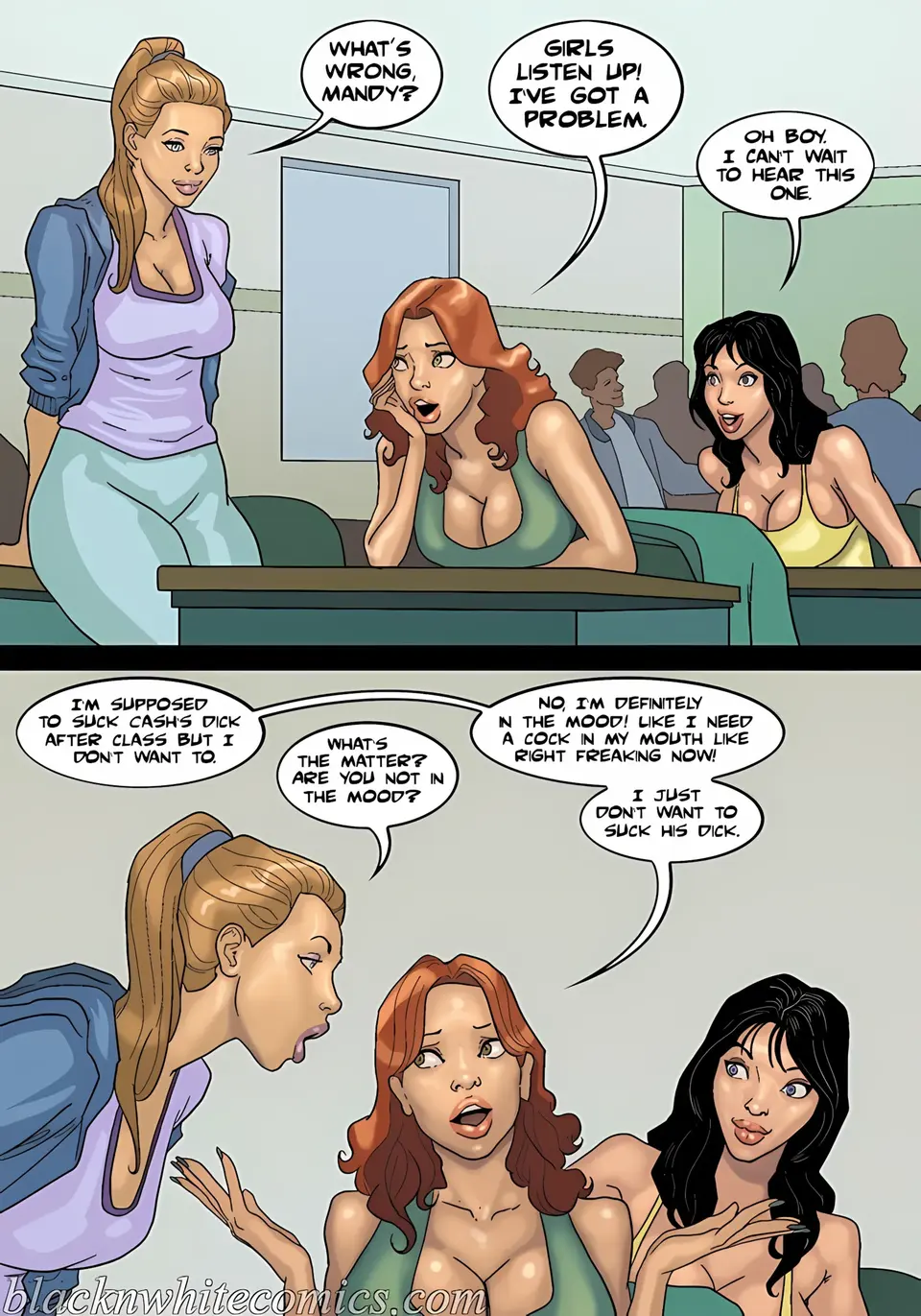 Detention [Yair] porn comic — Season 1, Chapter 3, page 2