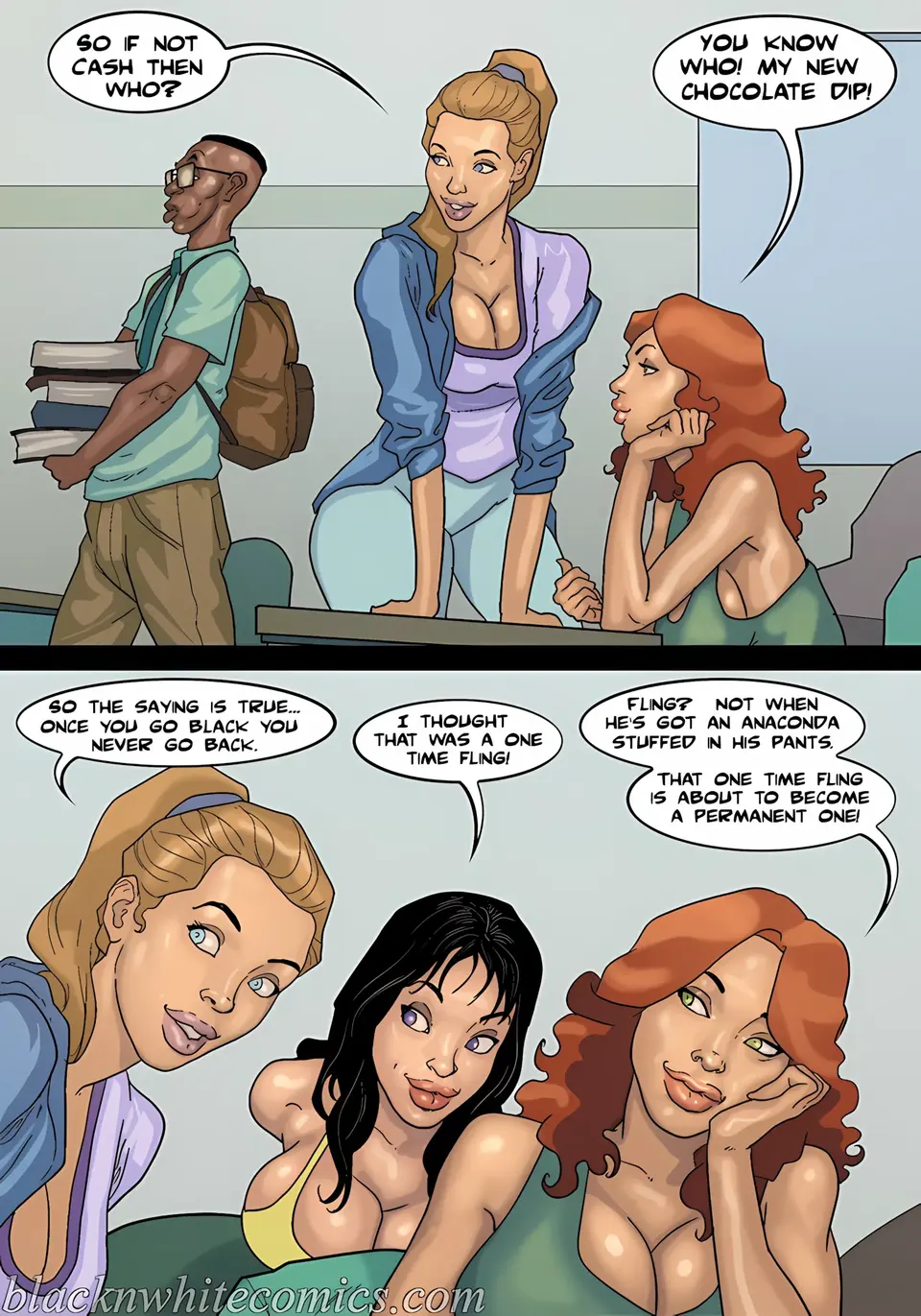 Detention [Yair] porn comic — Season 1, Chapter 3, page 4