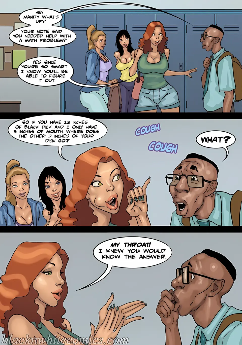 Detention [Yair] porn comic — Season 1, Chapter 3, page 9