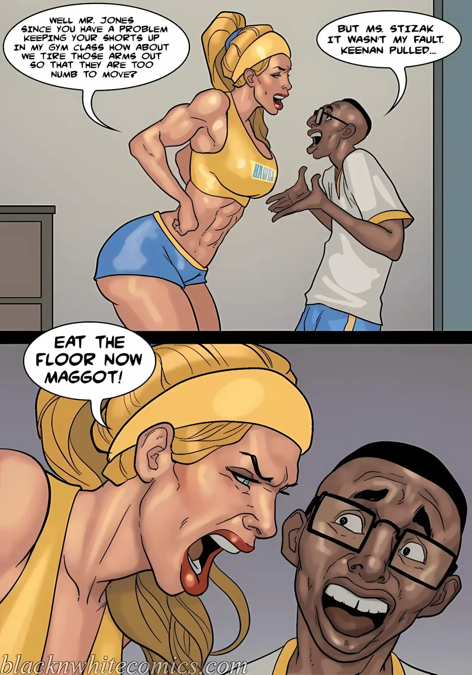 Detention [Yair] porn comic — Season 1, Chapter 3, page 55