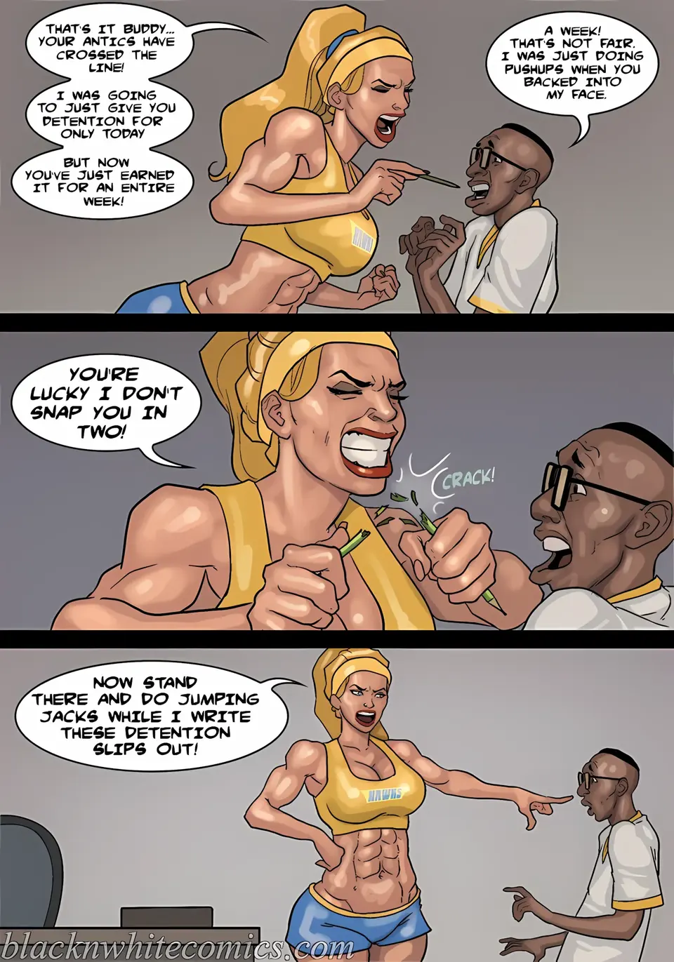 Detention [Yair] porn comic — Season 1, Chapter 3, page 62
