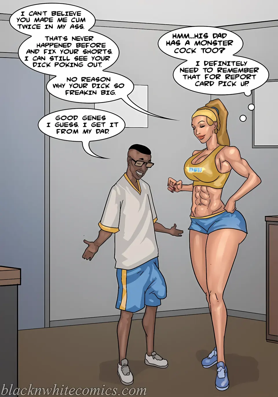 Detention [Yair] porn comic — Season 1, Chapter 3, page 95
