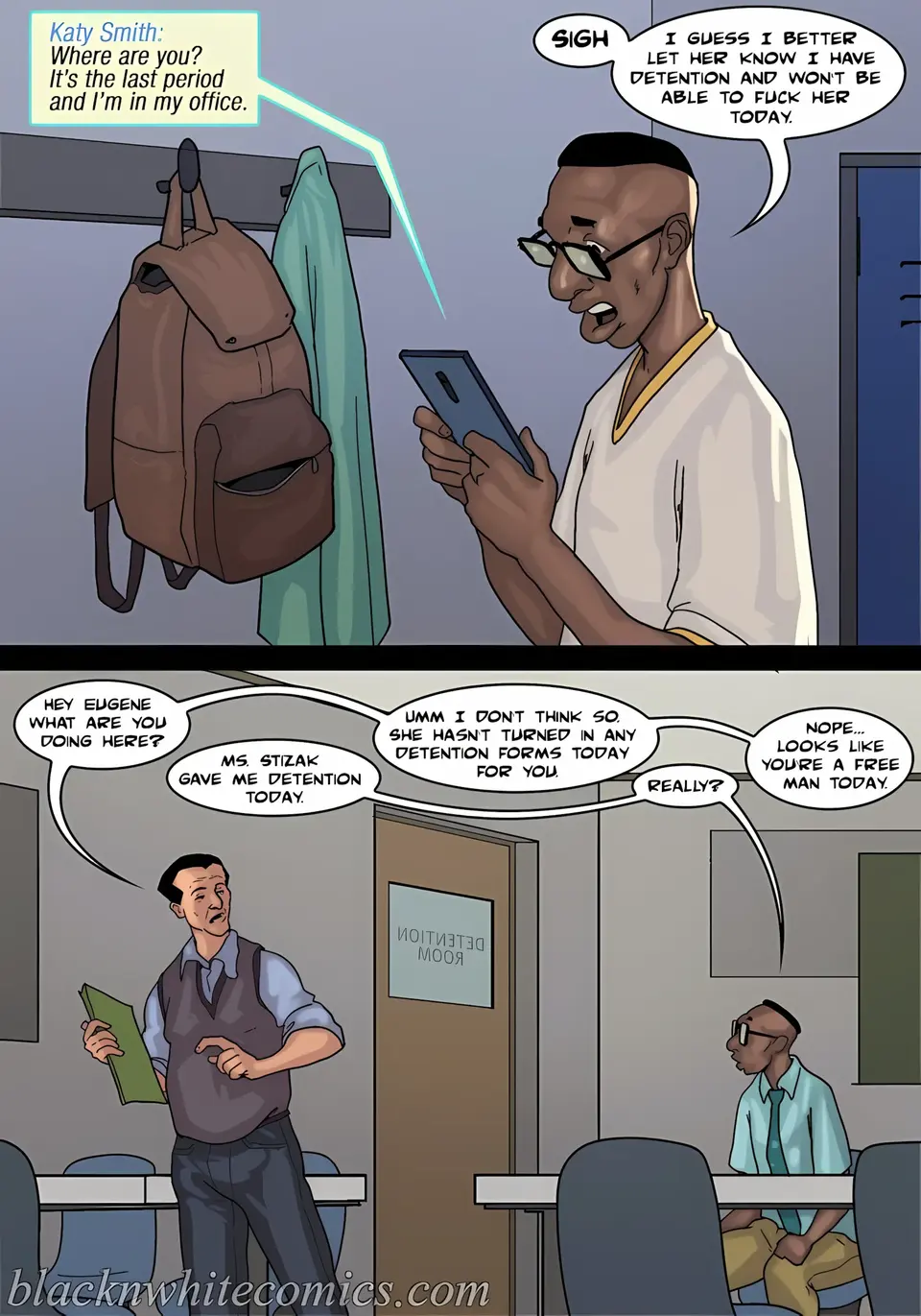 Detention [Yair] porn comic — Season 1, Chapter 3, page 99