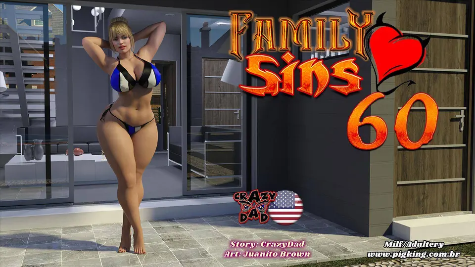Family Sins 58-77 [Crazydad3d] porn comic — Season 1, Chapter 3, page 2